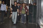 Salman Khan returns back after successful Surgery in Airport, Mumbai on 27th Sept 2011 (2).JPG