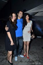 Shama Sikander, Karishma Tanna at The Bartender album launch by Sony Music in Blue Frog on 27th Sept 2011 (42).JPG