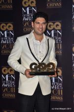 Yuvraj Singh at the GQ Men Of The Year Awards 2011 in Grand Hyatt, Mumbai on 29th Sept 2011 (118).JPG