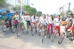 2011 Miss Hyderabad Team participates in Go Green Ride on 1st October 2011 (110).JPG