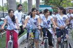 2011 Miss Hyderabad Team participates in Go Green Ride on 1st October 2011 (47).JPG
