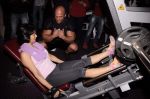 Gul Panag_s workout to promote Dohne Nutrition whey in True Fitness on 4th Oct 2011 (32).JPG