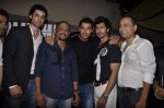 John Abraham, Vidyut Jamwal, Vipul Shah at Force film success bash in Oakwood on 7th Oct 2011 (21).JPG