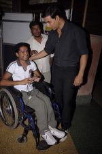 Akshay Kumar at Desi Boyz promotional event in Don Bosco school on 4th Nov 2011 (50).JPG