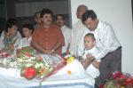Ashok Pandit at Bhupen Hazrika_s prayer meet in Kokilaben Hospital on 6th Nov 2011 (25).JPG