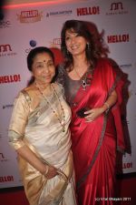 Asha Bhosle at Hello Hall of Fame Awards in Trident, Mumbai on 9th Nov 2011 (169).JPG
