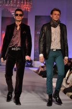 Model walks for Park Avenue new collection launch in Trident, Mumbai on 15th Nov 2011 (30).JPG