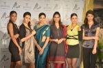 Carol Gracias, Alecia Raut, Parvathy Omnakuttan, Sucheta Sharma at Tanishq showcases MIA collection in Andheri, Mumbai on 17th Nov 2011 (65).JPG