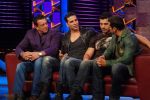 Sanjay Dutt, Akshay Kumar, John Abraham, Salman Khan on the sets of Big Boss 5 on 18th Nov 2011 (125).JPG