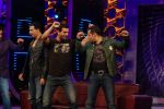 Sanjay Dutt, Akshay Kumar, John Abraham, Salman Khan on the sets of Big Boss 5 on 18th Nov 2011 (133).JPG