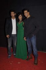 John Abraham, Chitrangada Singh, Akshay Kumar at Golden Petal Awards in Filmcity, Mumbai on 21st Nov 2011 (164).JPG
