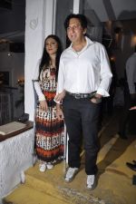 Aarti and Kailash Surendranath at the Olive introduction of the Spanish menu in Bandra, Mumbai on 25th Nov 2011 (14).JPG
