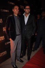 Abhishek Bachchan, Rohan Sippy at Chivas Studio in Mehboob Studio on 10th Dec 2011 (3).JPG