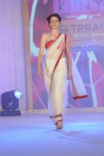 Model walk the ramp for Kimaya fashion show at Trrain Retail Awards in Taj Land_s End on 12th Dec 2011 (74).JPG