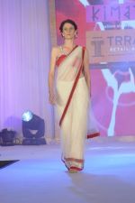 Model walk the ramp for Kimaya fashion show at Trrain Retail Awards in Taj Land_s End on 12th Dec 2011 (75).JPG