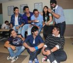 Bhaumik Sampat,Rohin Robert,Mauzam Begg, Kahkkashan Aryan,Ramji Gulati,Kunal Pant,Karanvir Sharma with Sadda Adda Team at Thakur college for there Tarangan festival on 17th Dec 2011.jpg