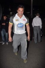 Sohail Khan return after CCL cricket match in Airport, Mumbai on 20th Dec 2011 (1).JPG
