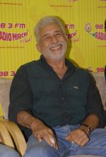 Naseeruddin Shah with the star cast of Chaalis Chaurasia at Radio Mirchi in Parel, Mumbai on 27th Dec 2011 (5).JPG