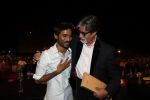 Dhanush and Amitabh Bachchan at BIG Star Entertainment Awards 2011.JPG