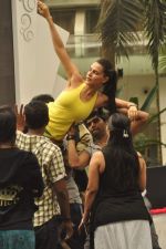 Neha Dhupia practice for Sahara Star Seduction in Sahara Star on 30th Dec 2011 (43).JPG