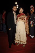 Shilpa Shetty, Raj Kundra at Kiran Bawa_s Lohri festival in The Club on 11th Jan 2012 (60).JPG