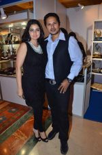azeem and sameena khan at Kaali Puri_s book at FICCI Flo exhibition in ITC Parel on 12th Jan 2012.JPG