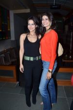 tulip with pooja batra at Captain Vinod Nair and Tulip Joshi_s Army Day in Bistro Grill, Juhu on 13th Jan 2012.JPG
