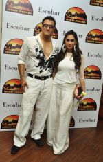 Mohammed Morani with wife Lucky Morani at the Launch Party of the Escobar Sunday Sundowns.jpg
