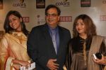 Subhash Ghai with wife and daughter at Star Screen Awards 2012 in Mumbai on 14th Jan 2012.JPG