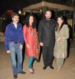 Vivek Vohra, Parvin Dusanj, Kabir Bedi & Roopa Vohra at Vivek and Roopa Vohra_s Bash in Mumbai on 16th Jan 2012.JPG
