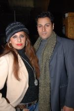 Saloni with a frnd at Boulevard launch in Mumbai on 18th Jan 2012.JPG