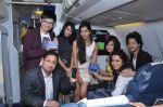 Meiyang Chang, Tisca Chopra, Rajat Barmecha at Nokia Lumia sky party  on board of Jet Airways on 23rd Jan 2012 (32).jpg