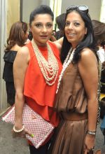 Aarti Surendranath with Ila Mukadam at the Launch of the New Menu and Set Lunches at Koh by Ian Kittichai,InterContinental Marine Drive on 27th Jan 2012.jpg