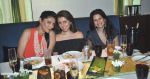 Aarti Surendranath,Payal Asnani with Taynaz Merchant at the Launch of the New Menu and Set Lunches at Koh by Ian Kittichai,InterContinental Marine Drive on 27th Jan 2012.jpg