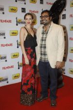 Kalki Kochlin & Anurag Kashyap at 57th Idea Filmfare Awards 2011 on 29th Jan 2012.jpg