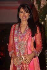 Sameera Reddy at Ritesh & Genelia_s Sangeet Ceremony in Taj Lands end, Mumbai on 31st Jan 2012 (218).JPG