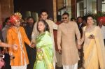Abhishek Bachchan, Jaya Bachchan, Ajay Devgan, Kajol at Ritesh Deshmukh and Genelia wedding in Grand Hyatt, Mumbai on 3rd Feb 2012 (55).JPG