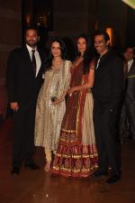Arjun Rampal, Mehr Rampal at Genelia D_Souza and Ritesh Deshmukh wedding reception in Hotel Grand Hyatt, Mumbai on 4th Feb 2012 (78).JPG