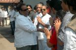 Satish Kaushik at Raj Kanwar_s funeral meet in Oshiwara on 5th Feb 2012 (30).JPG