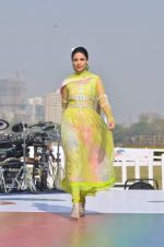 Model walk the ramp for Designer Azeem Khan showcases his latest collection at AGP Million Race in Mumbai on 19th Feb 2012 (13).JPG