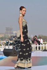 Model walk the ramp for Designer Azeem Khan showcases his latest collection at AGP Million Race in Mumbai on 19th Feb 2012 (151).JPG