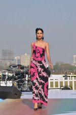 Model walk the ramp for Designer Azeem Khan showcases his latest collection at AGP Million Race in Mumbai on 19th Feb 2012 (158).JPG