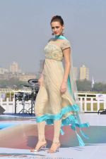 Model walk the ramp for Designer Azeem Khan showcases his latest collection at AGP Million Race in Mumbai on 19th Feb 2012 (87).JPG