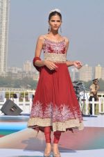 Model walk the ramp for Designer Azeem Khan showcases his latest collection at AGP Million Race in Mumbai on 19th Feb 2012 (98).JPG