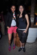 Aanchal Kumar, Candice Pinto at Chitrangada Singh bash to announce the brand ambassador for Puma in Olive, mumbai on 21st Feb 2012 (299).JPG