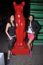 Aanchal Kumar, Candice Pinto at Chitrangada Singh bash to announce the brand ambassador for Puma in Olive, mumbai on 21st Feb 2012 (340).JPG