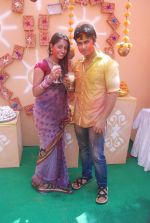 Deepika Samson, Shoaib Ibrahim at Colors Holi bash in Filmcity, Mumbai on 27th Feb 2012 (18).JPG