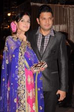 Divya Kumar, Bhushan Kumar at the Honey Bhagnani wedding reception on 28th Feb 2012 (110).JPG
