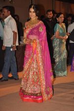 Genelia Deshmukh at the Honey Bhagnani wedding reception on 28th Feb 2012 (13).JPG