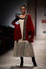 Model walks the ramp for Anju Modi at Wills Lifestyle India Fashion Week Autumn Winter 2012 Day 1 on 15th Feb 2012 (78).JPG